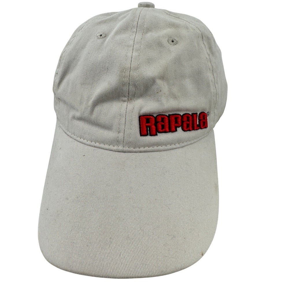 Rapala Powercap Fishing‎ Hat Mens OSFM Tan LED Lighted Baseball Cap Embroidered